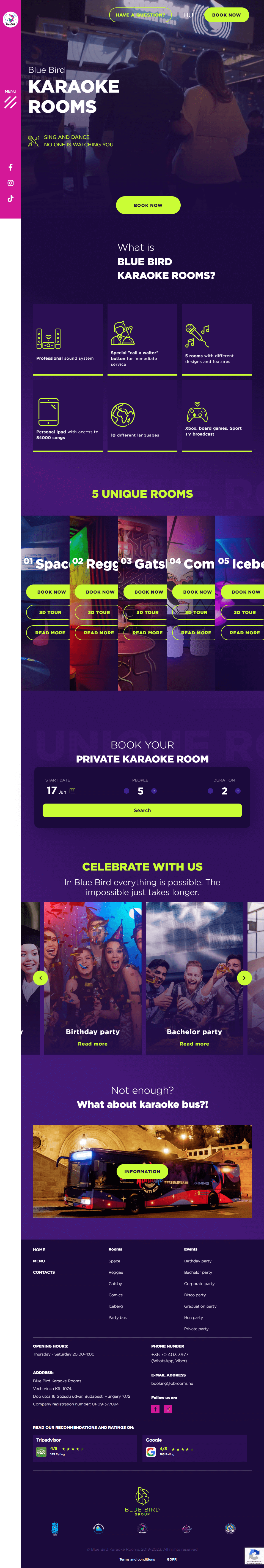 Blue Bird Karaoke Rooms 2182 Artilab