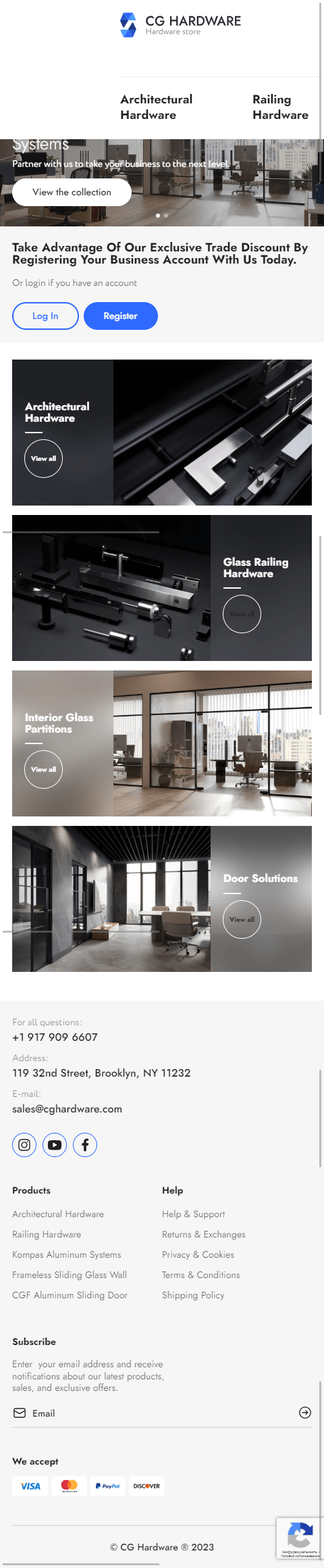 Crystalia Glass Hardware 2173 Artilab
