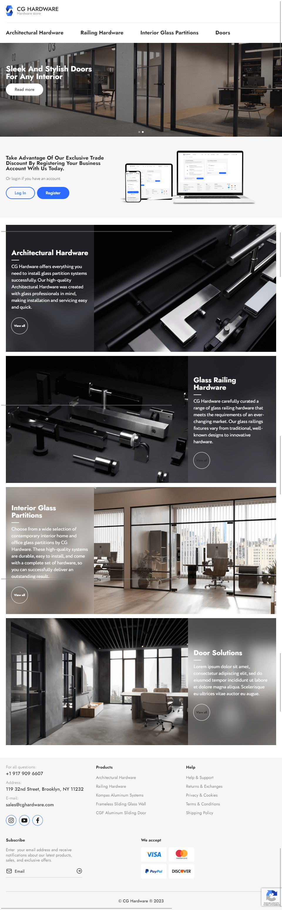 Crystalia Glass Hardware 2174 Artilab