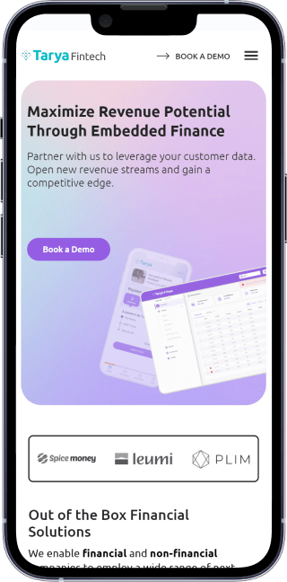 Financial web platform <br> with advanced lending technologies №5