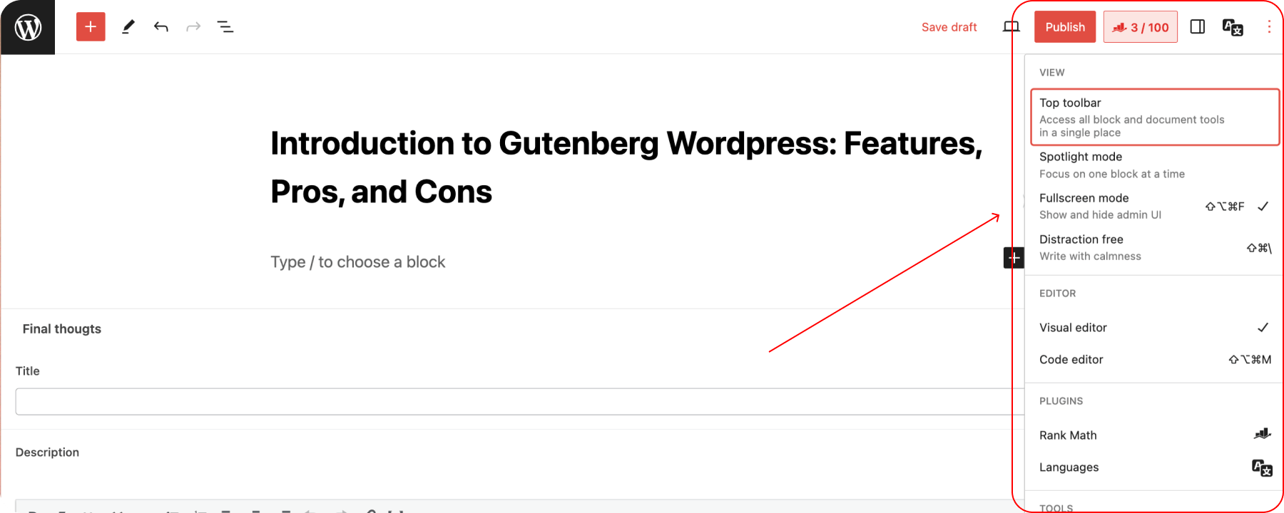 Gutenberg WordPress