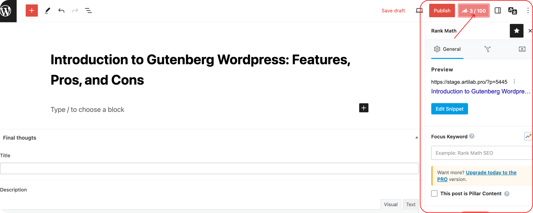 Gutenberg WordPress