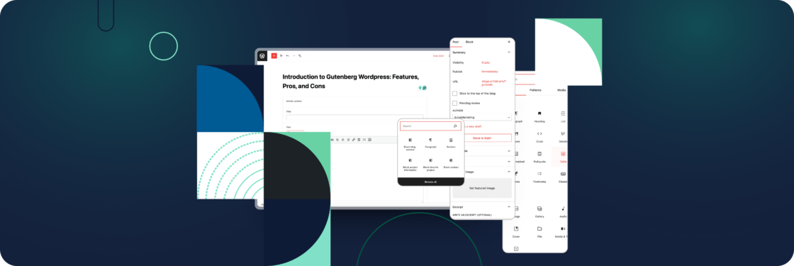 Introduction to Gutenberg WordPress 2025: Features, Pros, and Cons 6413 Artilab