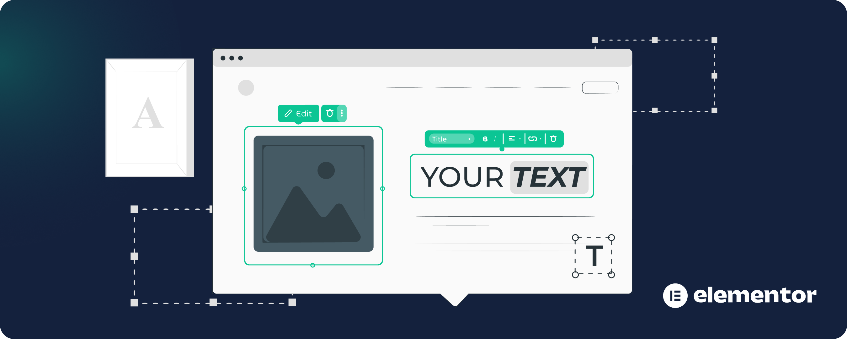 Core features and functionalities of Elementor