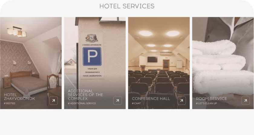 Website <br> of wellness complex №4