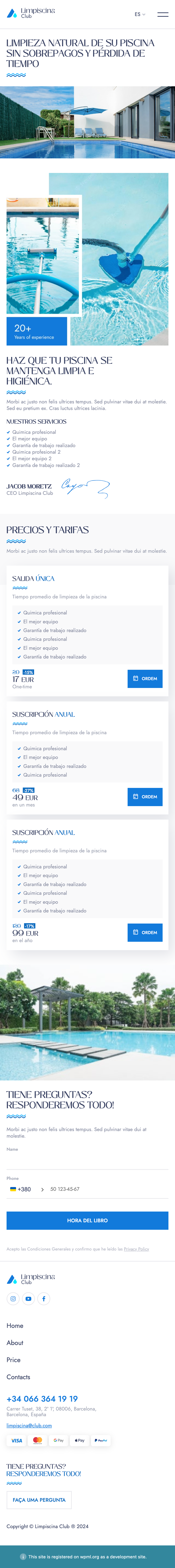 Limpiscina Club  7346 Artilab