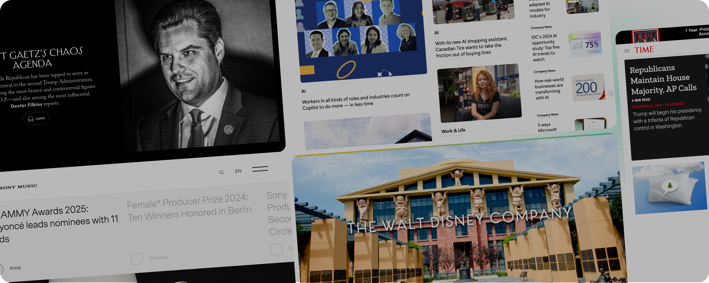 Big brands use WordPress