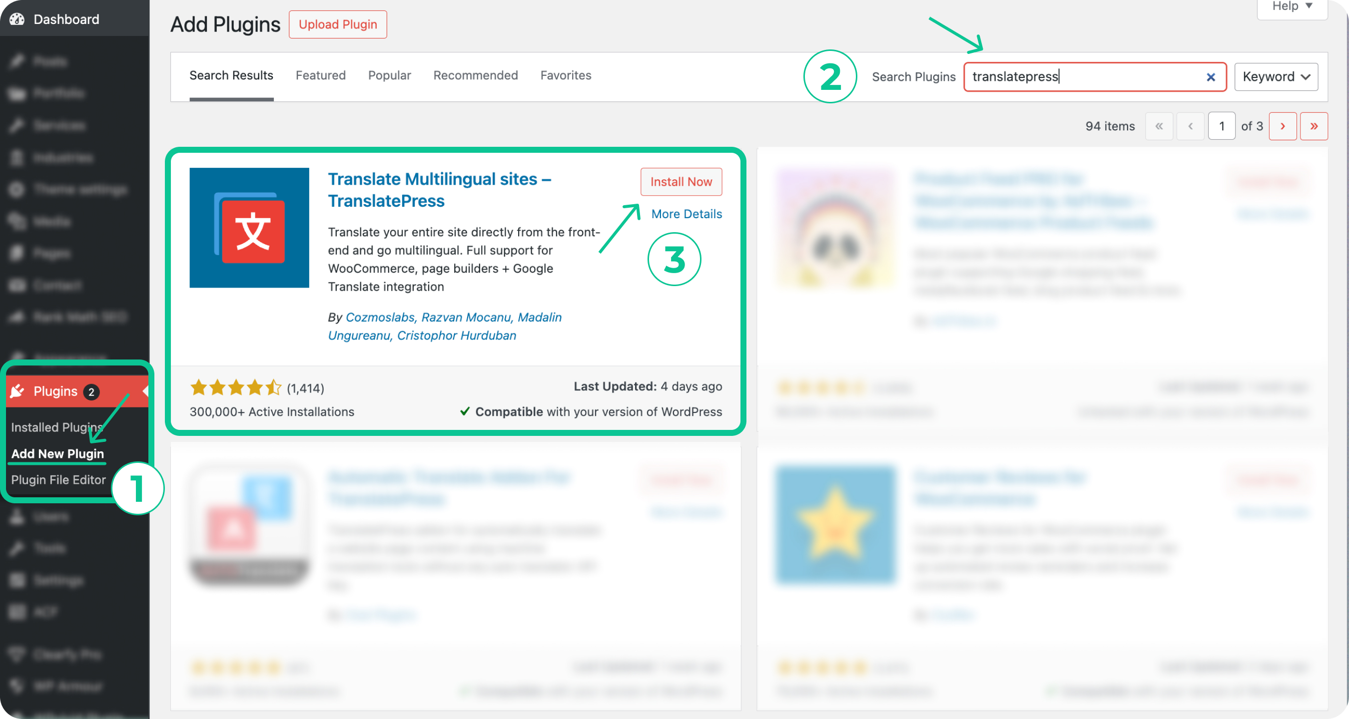 Creating a multilingual WordPress website