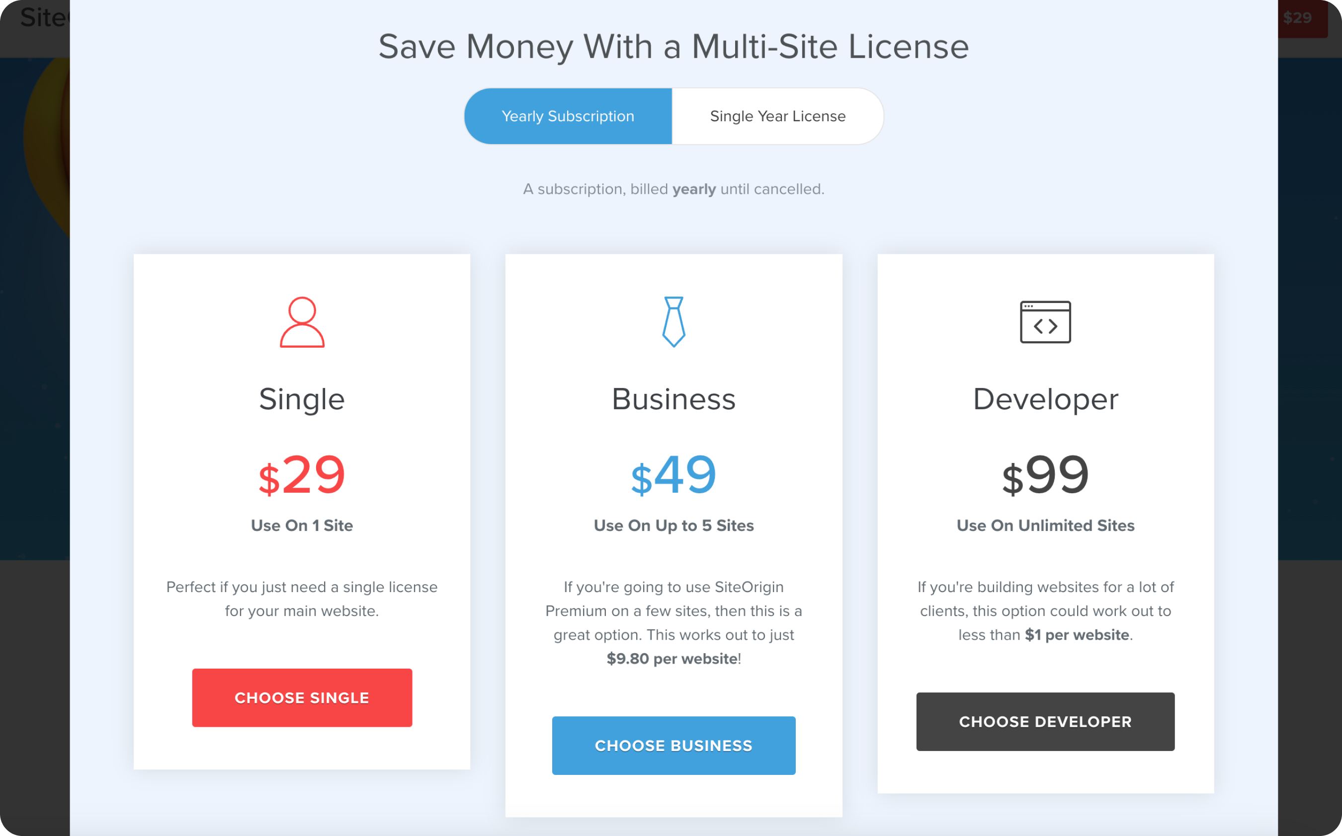 WordPress website builder