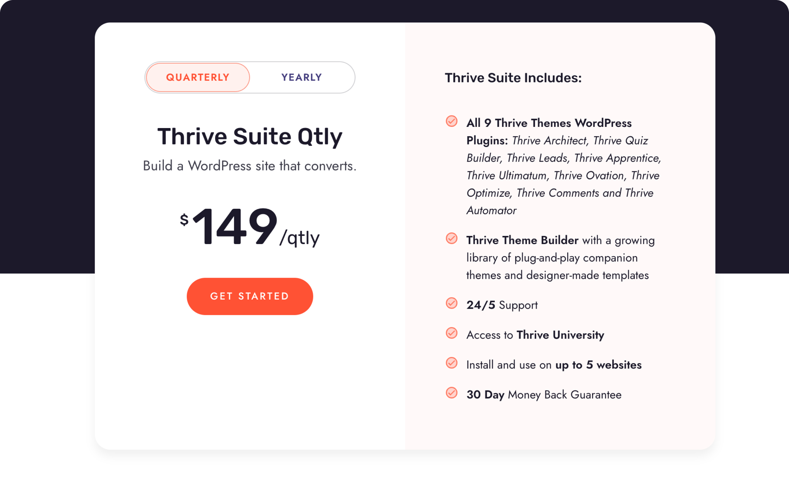 WordPress website builder