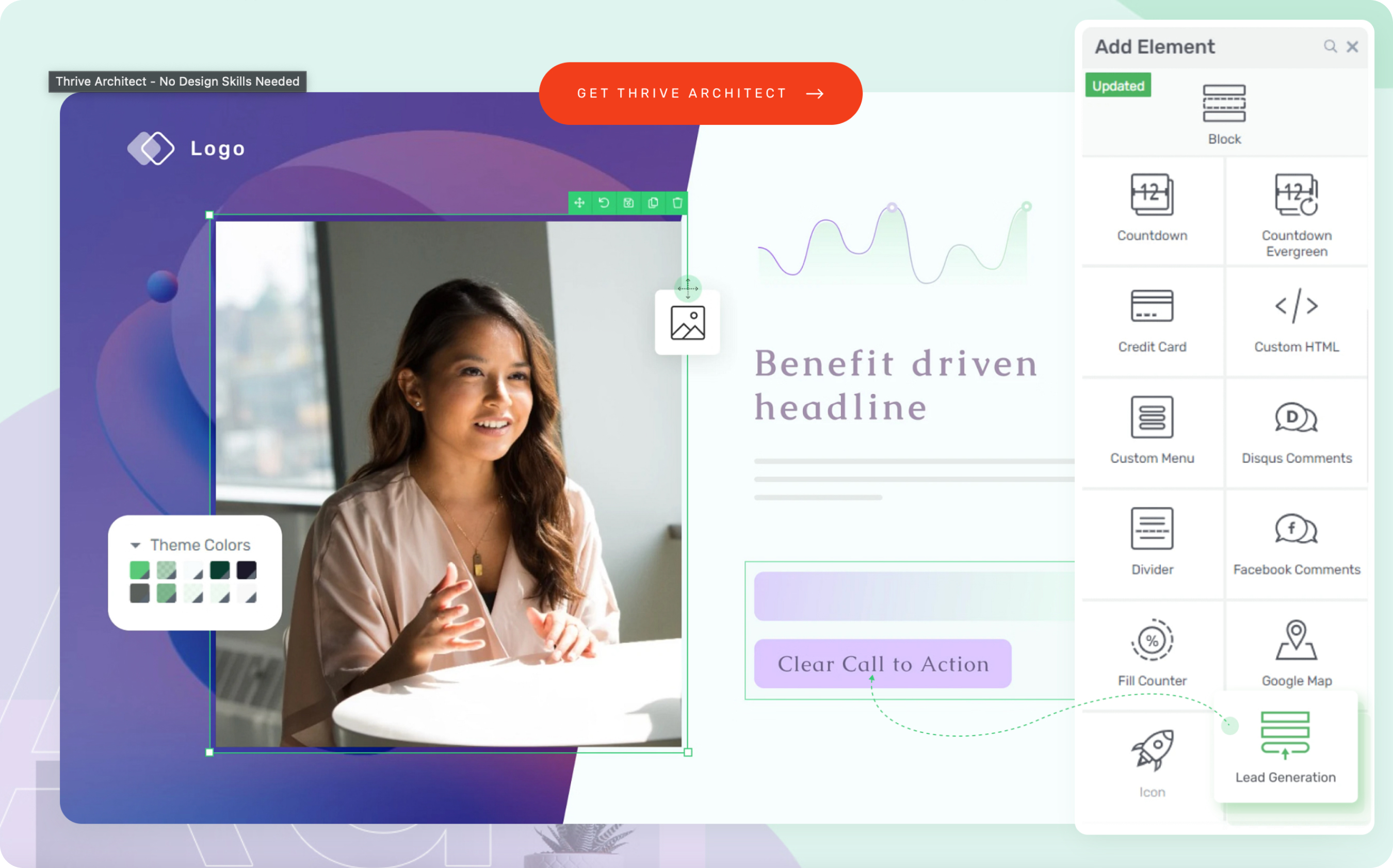 WordPress website builder