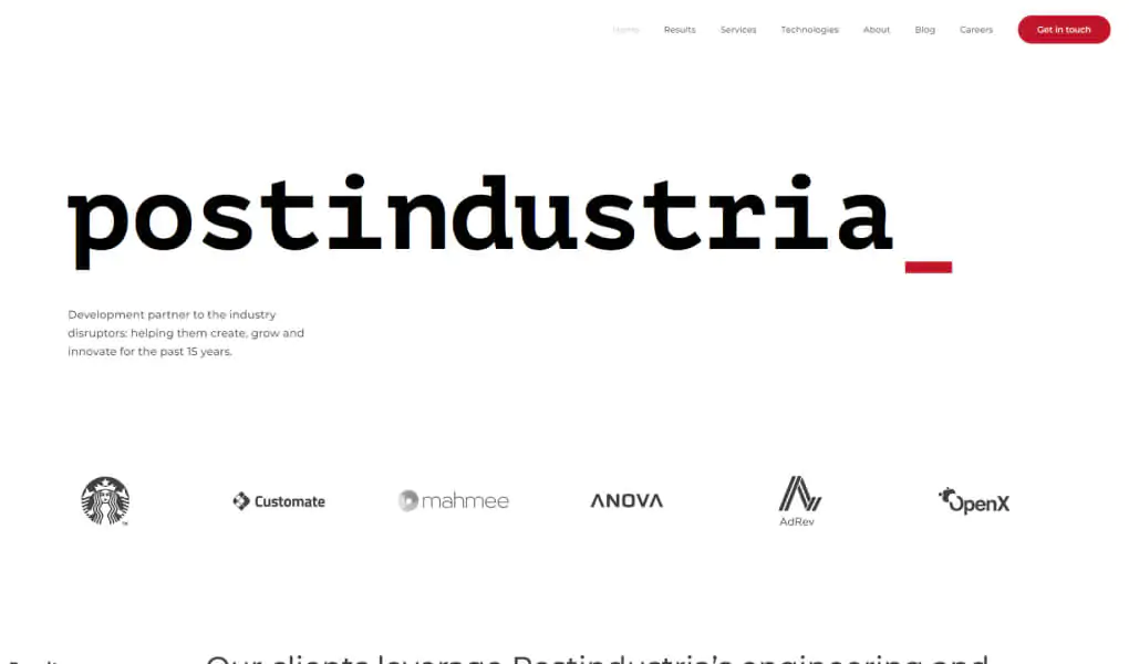 Postindustria 3270 Artilab