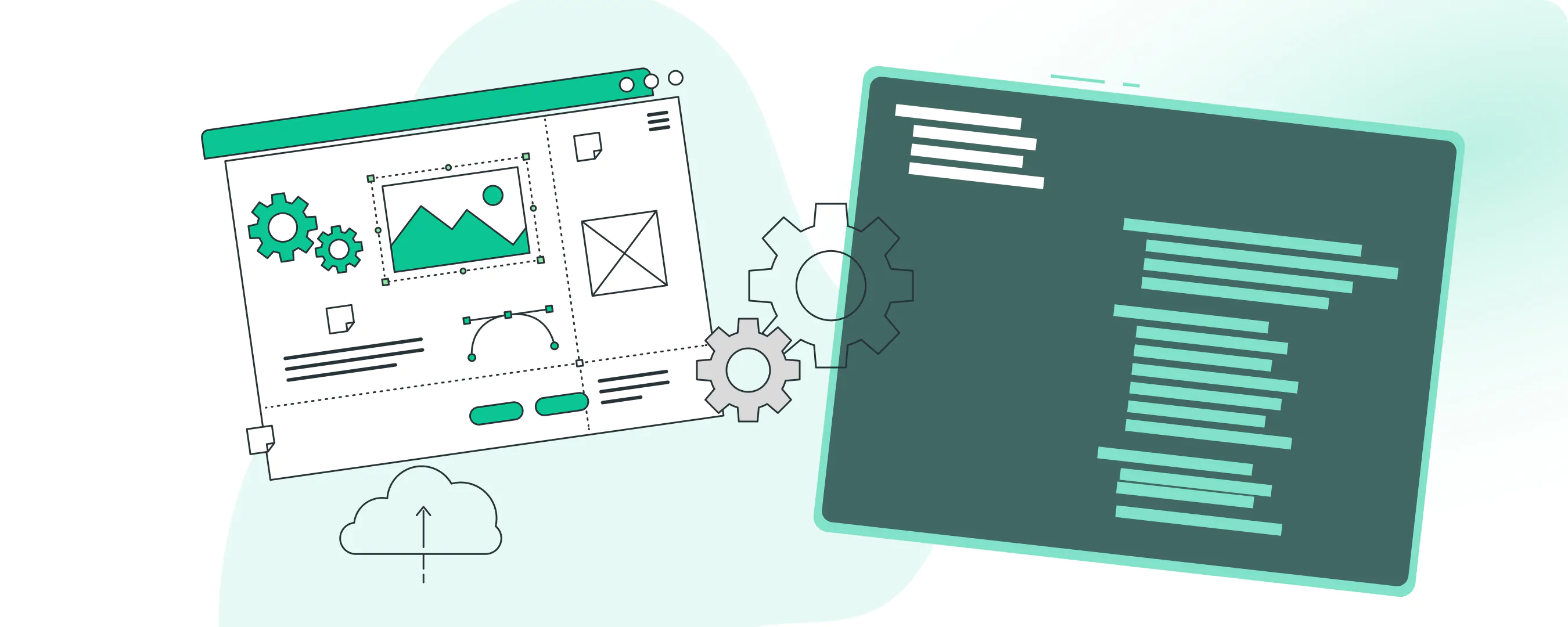 How a WordPress website works