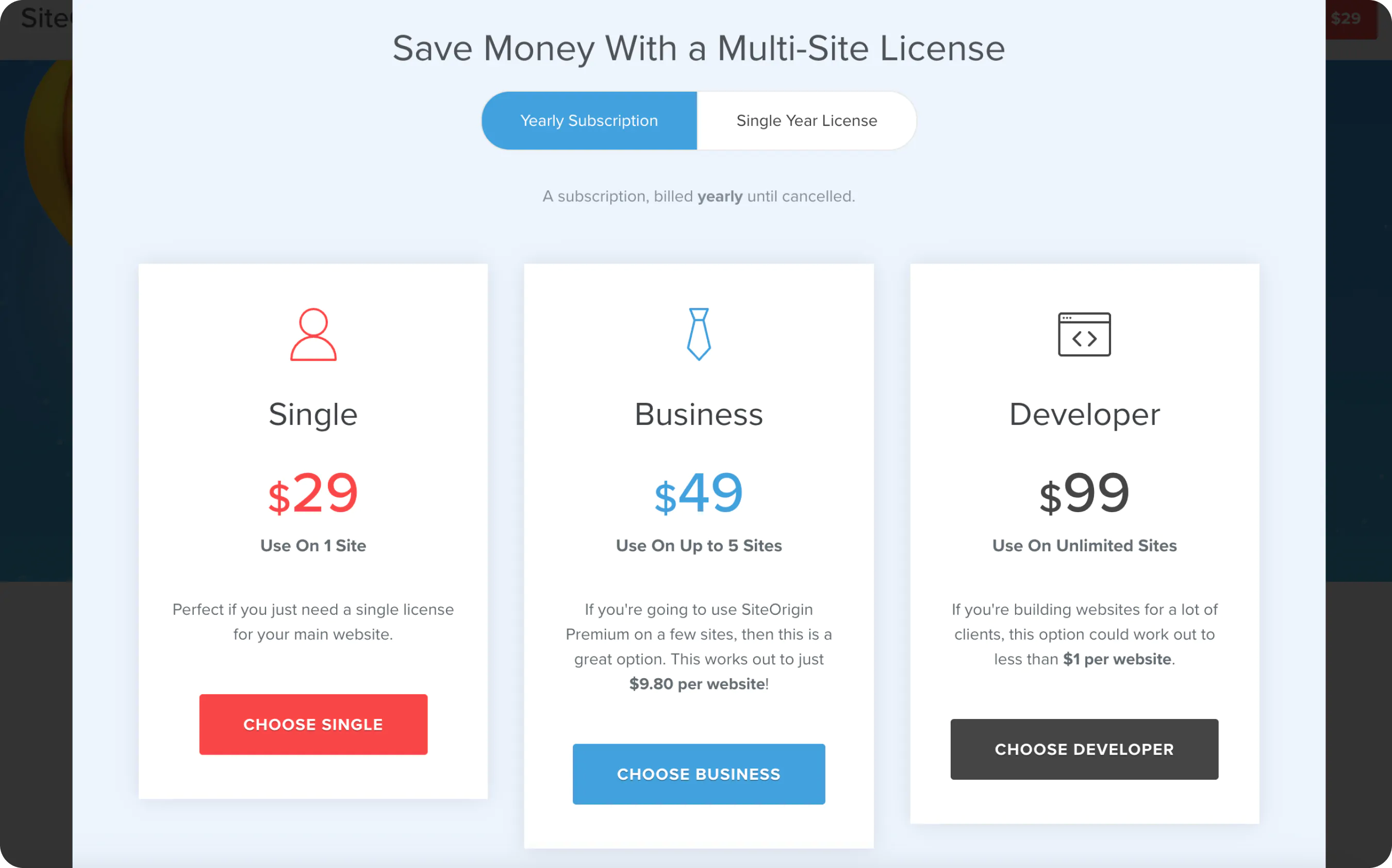 WordPress website builder
