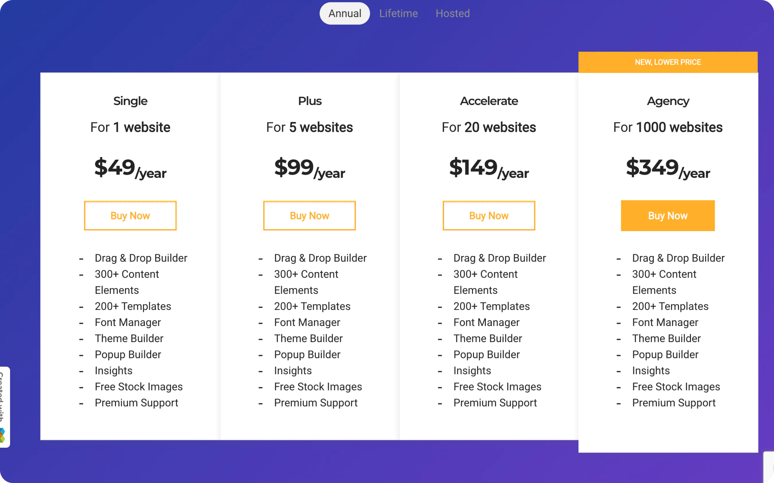 WordPress website builder